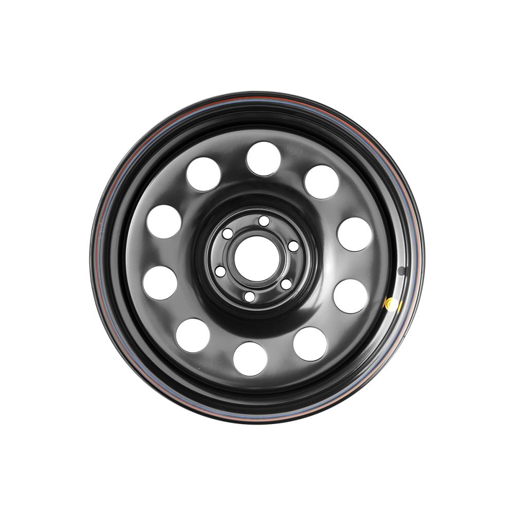 Диск усиленный стальной черный 6x139,7 8xR16 d110 ET-19 (треугольник мелкий)