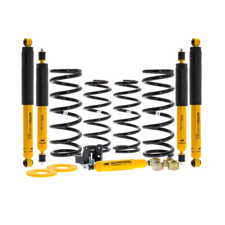 Комплект подвески Old Man Emu OME Nissan Patrol Y60 2.8 и 3.0 TD амортизаторы Nitrocharger Sport нагрузка перед 110 кг зад 200 кг лифт 50 мм