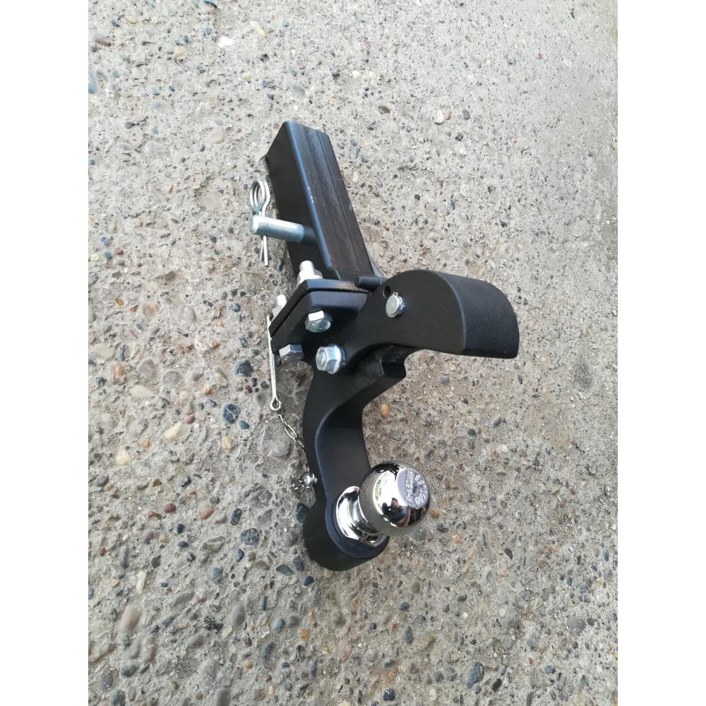 Устройство буксировочное съемное под квадрат 50x50 разборное (шар 50 мм) черный